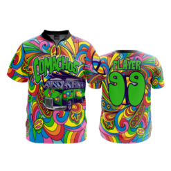 2450 FD Quarter Zip Batting Jacket SS COMACHOS-HIPPY