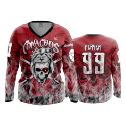 2450 FD Womens V-Neck Longsleeve COMACHOS-LIONS-PRIDE