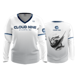 2442 FD Womens V-Neck Longsleeve CLOUD-NINE-FISHING