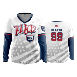 2440 FD Womens V-Neck Longsleeve TALL-BOYZ