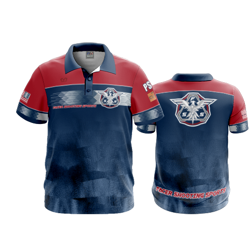 2444 FD Polo FACER-SHOOTING-SPORTS-NAVY