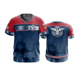 2444 FD Sport V-Neck MENS FACER-SHOOTING-SPORTS-NAVY