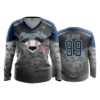 2451 FD Womens V-Neck Longsleeve CHANGE-UPS