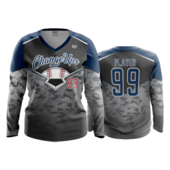 2451 FD Womens V-Neck Longsleeve CHANGE-UPS