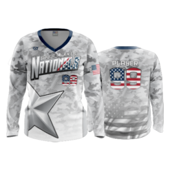 2438 FD Womens V-Neck Longsleeve GREAT-LAKES-NATIONALS