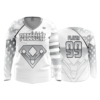 2446 FD Womens V-Neck Longsleeve OHIO-PRESSURE