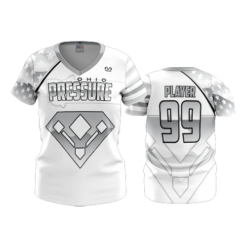 2446 FD Womens V-Neck OHIO-PRESSURE
