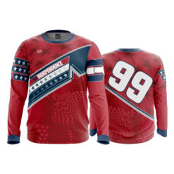 1742 FD Long Sleeve MENS MA-INDEPENDENCE-RED