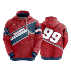 1742 FD Hoody MA-INDEPENDENCE-RED