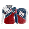 1742 FD Womens V-Neck Longsleeve MA-INDEPENDENCE