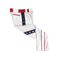 1742 CL WHITE CUSTOM BRAID MENS PANT MA-INDEPENDENCE