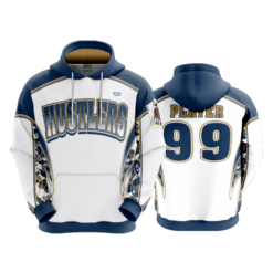 2453 FD Hoody HUSTLERS-WHITE