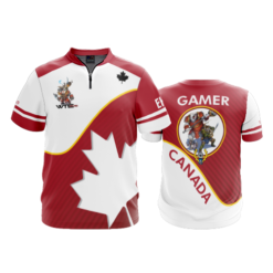 310 FD Quarter Zip Batting Jacket SS TEAM-CANADA
