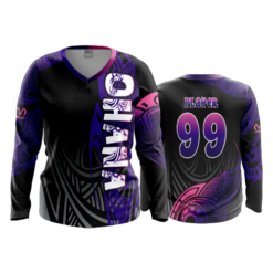 2463 FD Womens V-Neck Longsleeve OHANA