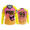 2115 FD Womens V-Neck Longsleeve RALLY-PIGS