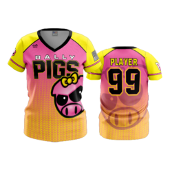 2115 FD Womens V-Neck RALLY-PIGS