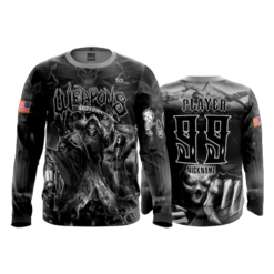 2455 FD Long Sleeve MENS WEAPONS-BLACK