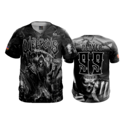 2455 FD ProTek Mens Full Button Down WEAPONS-BLACK