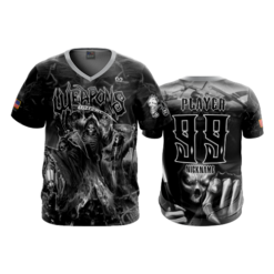 2455 FD Sport V-Neck MENS WEAPONS-BLACK