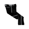 2455 CL BLACK CUSTOM BRAID MENS PANT WEAPONS-BLACK