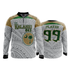 2026 FD Quarter Zip Batting Jacket LS KALAHKI-843