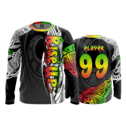 2466 FD Long Sleeve MENS RISE-UP-BLACK