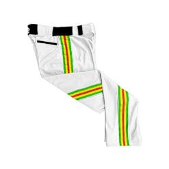 2466 CL WHITE CUSTOM BRAID MENS PANT RISE-UP-WHITE