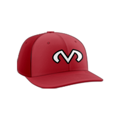 2449 Team Cap PTS30 JUSTICE-STRENGTH-AND-FITNESS-REDS