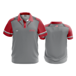 2498 FD Polo SCARLET-LASERS-GREY