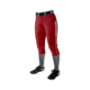 2498 FD Girls Fastpitch Pant CL SCARLET-LASERS-GREY