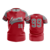 2498 FD Womens 2 Button SCARLET-LASERS-RED