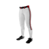 2498 FD Girls Fastpitch Pant CL SCARLET-LASERS-WHITE