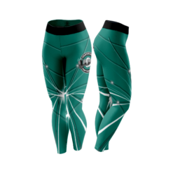 1347 FD Leggings LASERS-TEAL-TEAL