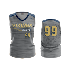 2495 FD Womens V-Neck Sleeveless VIKINGS-ELITE-GREY