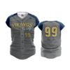 2495 FD ProTek Womens Full Button Down VIKINGS-ELITE-GREY