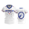 1973 FD Womens V-Neck AMERICAN-ARM-WRESTLING
