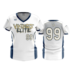 2506 FD Womens V-Neck VIKINGS-ELITE-WHITE