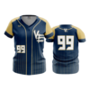 2506 FD Womens V-Neck VIKINGS-ELITE-PINSTRIPE