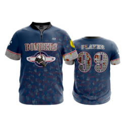 2470 FD Quarter Zip Batting Jacket SS BOMBERS