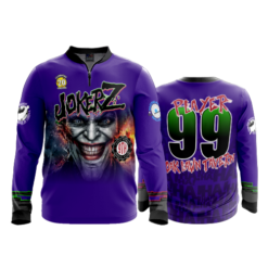 2476 FD Quarter Zip Batting Jacket LS JOKERZ