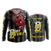 2471 FD Womens V-Neck Longsleeve DIRT-DEVILZ