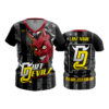 2471 FD Womens V-Neck DIRT-DEVILZ