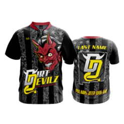 2471 FD Quarter Zip Batting Jacket SS DIRT-DEVILZ