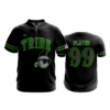2472 FD Quarter Zip Batting Jacket SS KEWASKUM-TRIBE-BLACK-FLO-FLO INK + $5