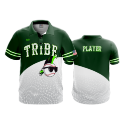 2472 FD Polo KEWASKUM-TRIBE-WHITE-FLO-FLO INK + $5