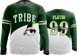 2472 FD Long Sleeve MENS KEWASKUM-TRIBE-WHITE-FLO-FLO INK + $5