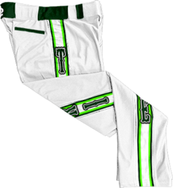 2472 CL WHITE CUSTOM BRAID MENS PANT KEWASKUM-TRIBE-WHITE-FLO-FLO INK + $5