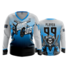 2477 FD Womens V-Neck Longsleeve YOUNG-GUNS