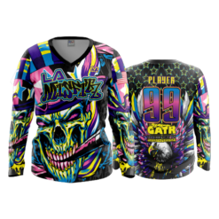 2478 FD Womens V-Neck Longsleeve LA-MISFITS