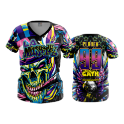 2478 FD Womens V-Neck LA-MISFITS